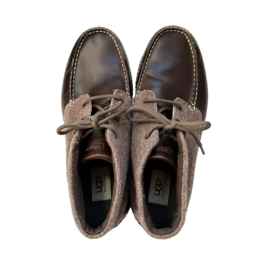 🆕UGG Men’s Brown Lace Up Boots